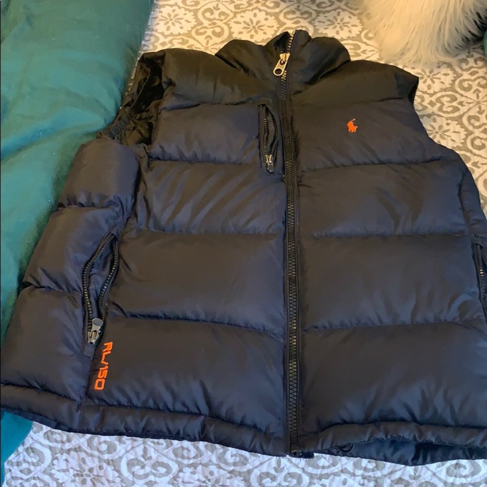 Men’s polo puffy vest